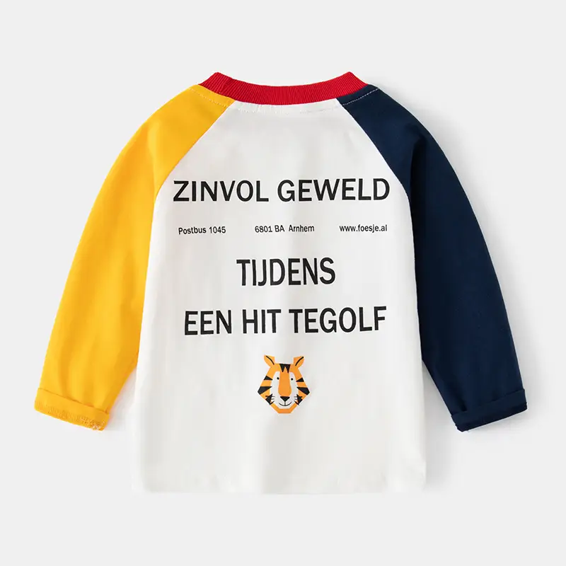 Children's Long Sleeve T-Shirt Boys 2022 Autumn Cartoon Design