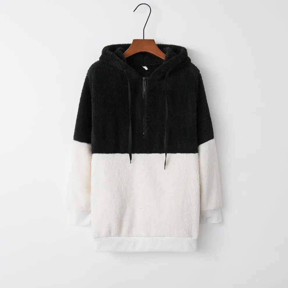 2024 Hot Selling Splicing Hooded Sweatshirt Jacket — feature 10