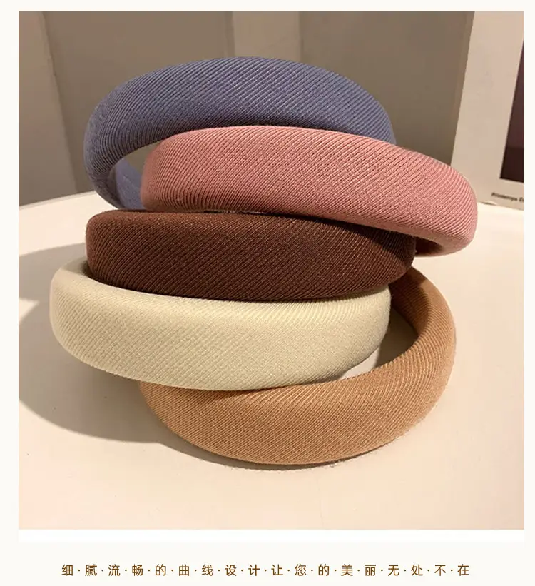 Women's Thick Hair Hoop for Summer Face Washing Headband — feature 4