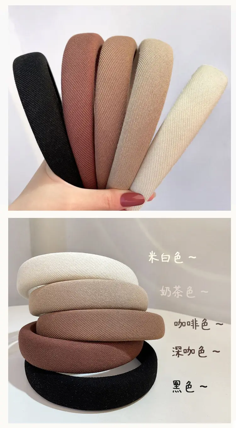 Women's Thick Hair Hoop for Summer Face Washing Headband — feature 5