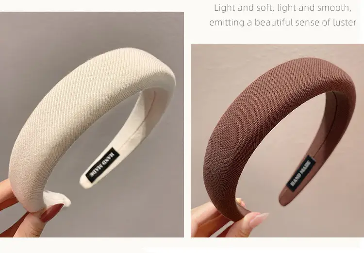 Women's Thick Hair Hoop for Summer Face Washing Headband — feature 6