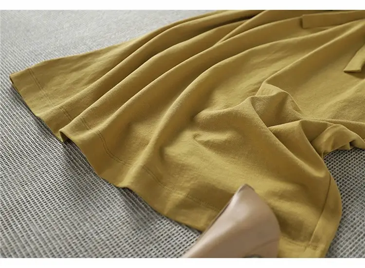 Women Summer Dress Tummy Concealing Slimming Plus Size — feature 9