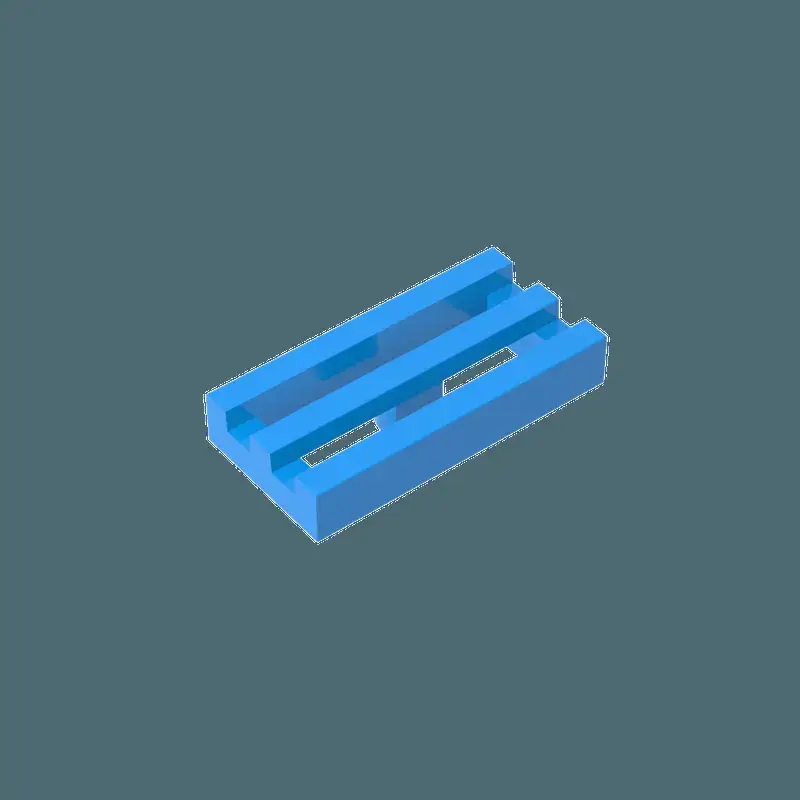 Yellow 2412 Compatible Grid Plate for LEGO 30244 - Image 27