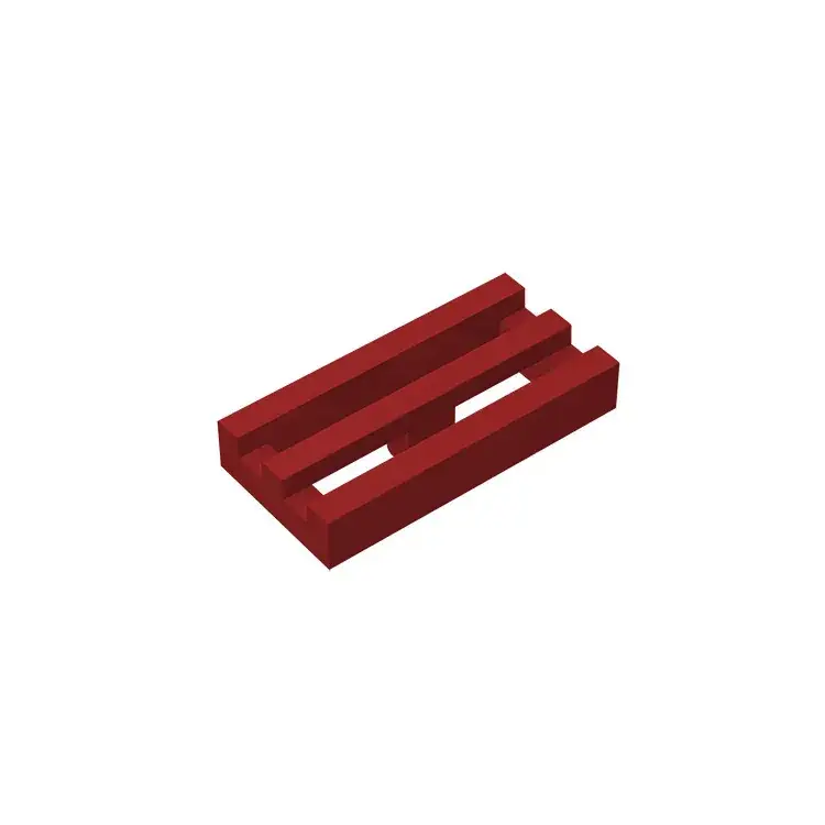Yellow 2412 Compatible Grid Plate for LEGO 30244 - Image 3