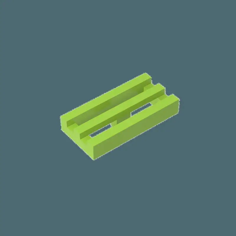 Yellow 2412 Compatible Grid Plate for LEGO 30244 - Image 31