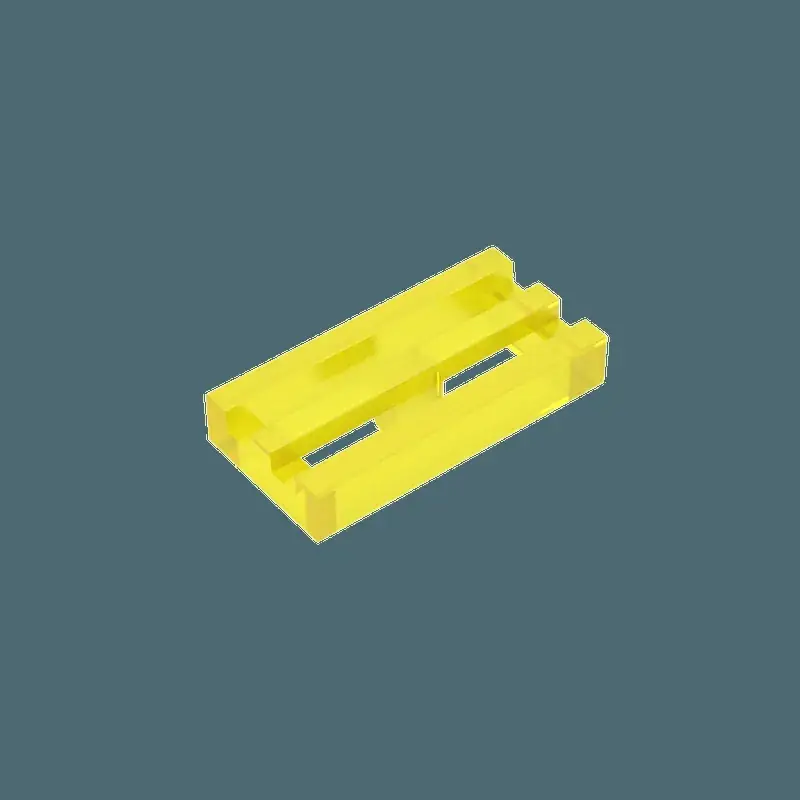 Yellow 2412 Compatible Grid Plate for LEGO 30244 - Image 35