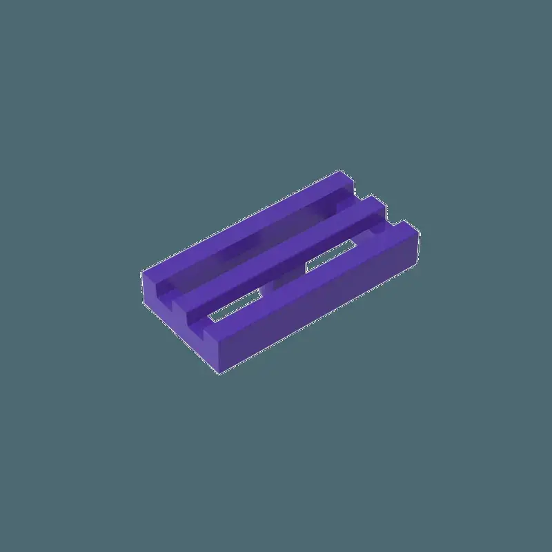 Yellow 2412 Compatible Grid Plate for LEGO 30244 - Image 39