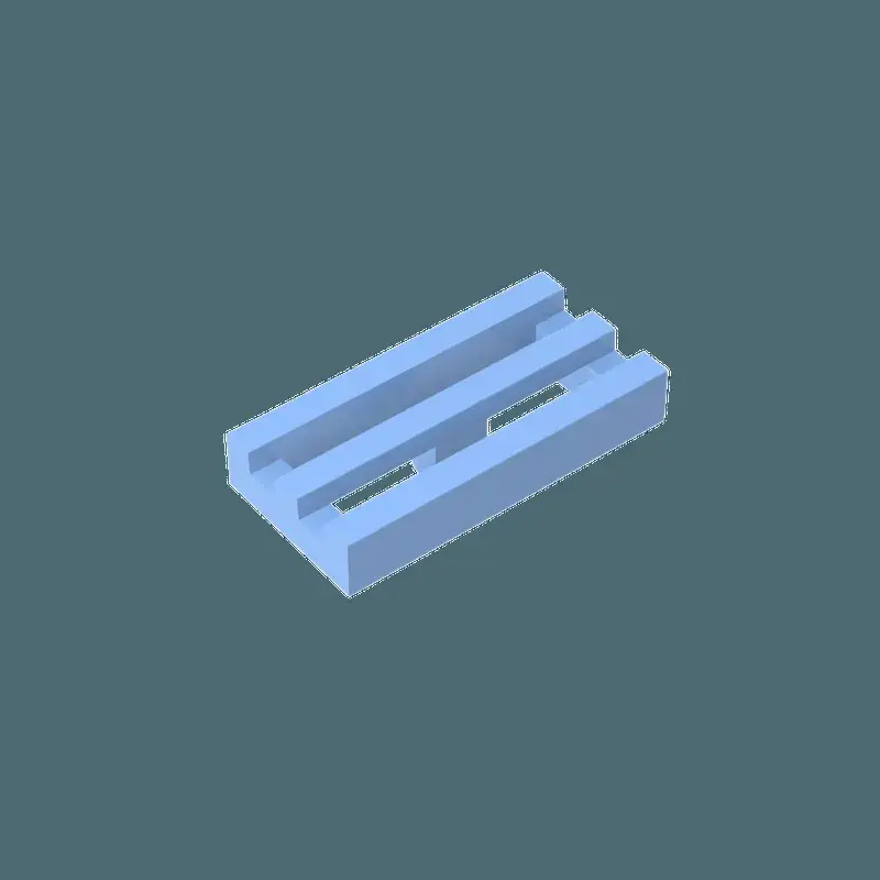 Yellow 2412 Compatible Grid Plate for LEGO 30244 - Image 40