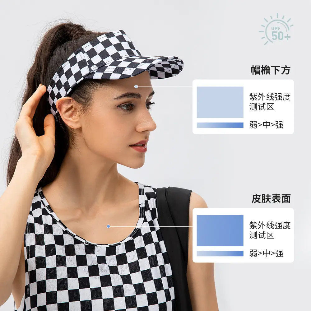UV Protection Sun Hat for Men Women Peak Cap Baseball Cap - Image 6