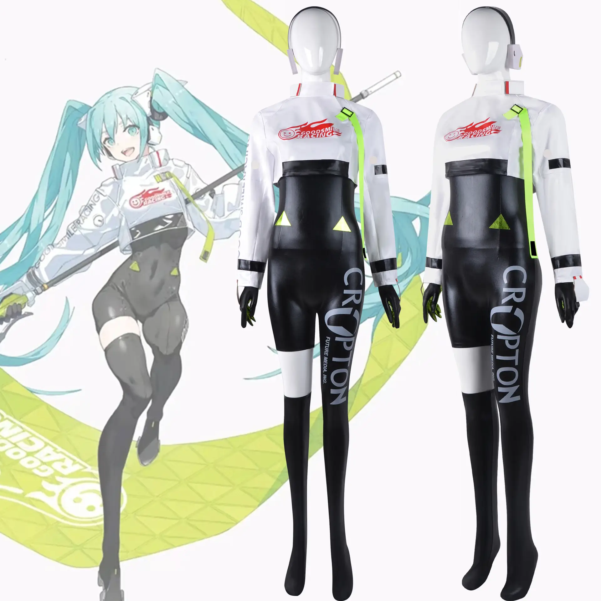 Virtual Idol Racing Suit for Cosplay Cosplay Suit - Image 3
