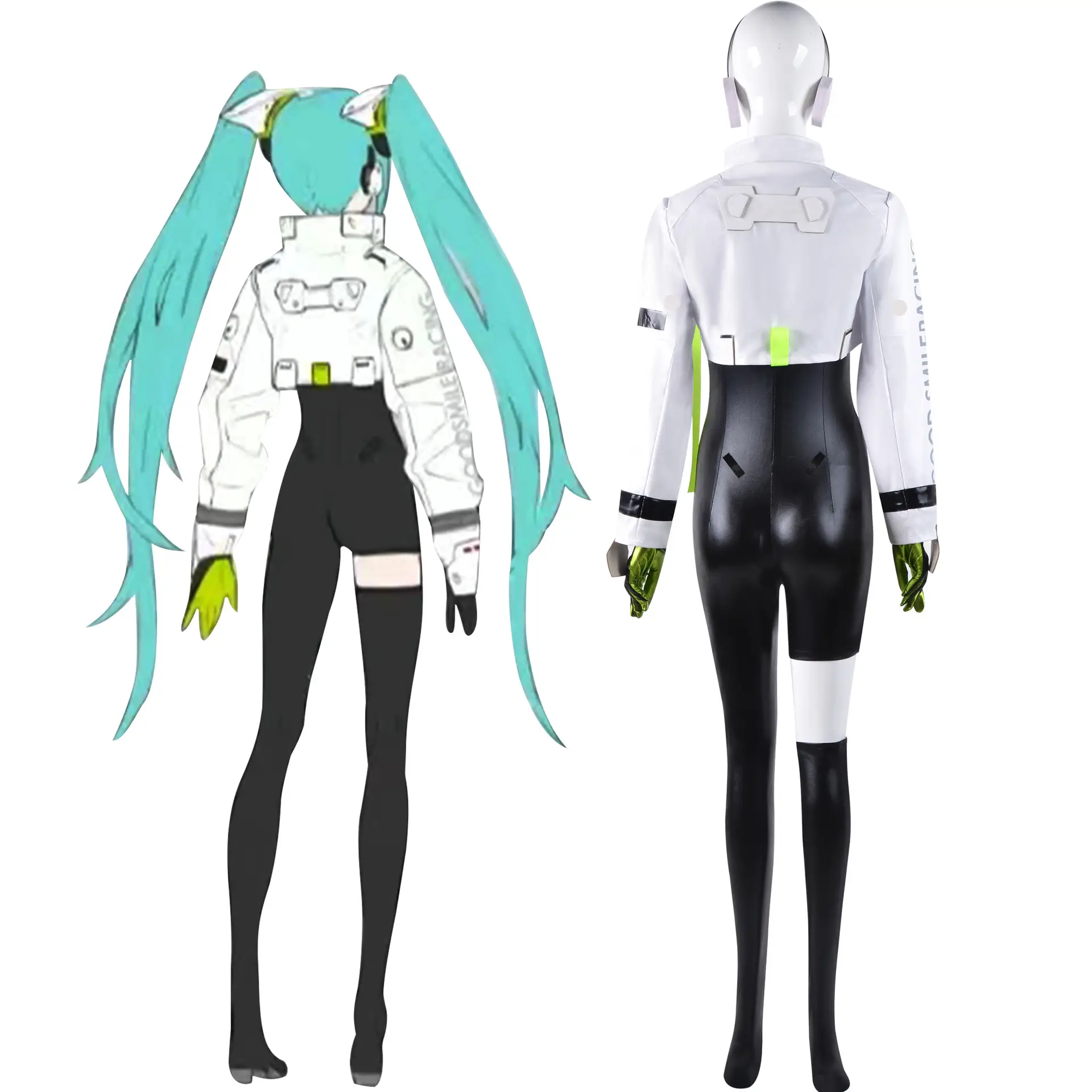Virtual Idol Racing Suit for Cosplay Cosplay Suit - Image 4