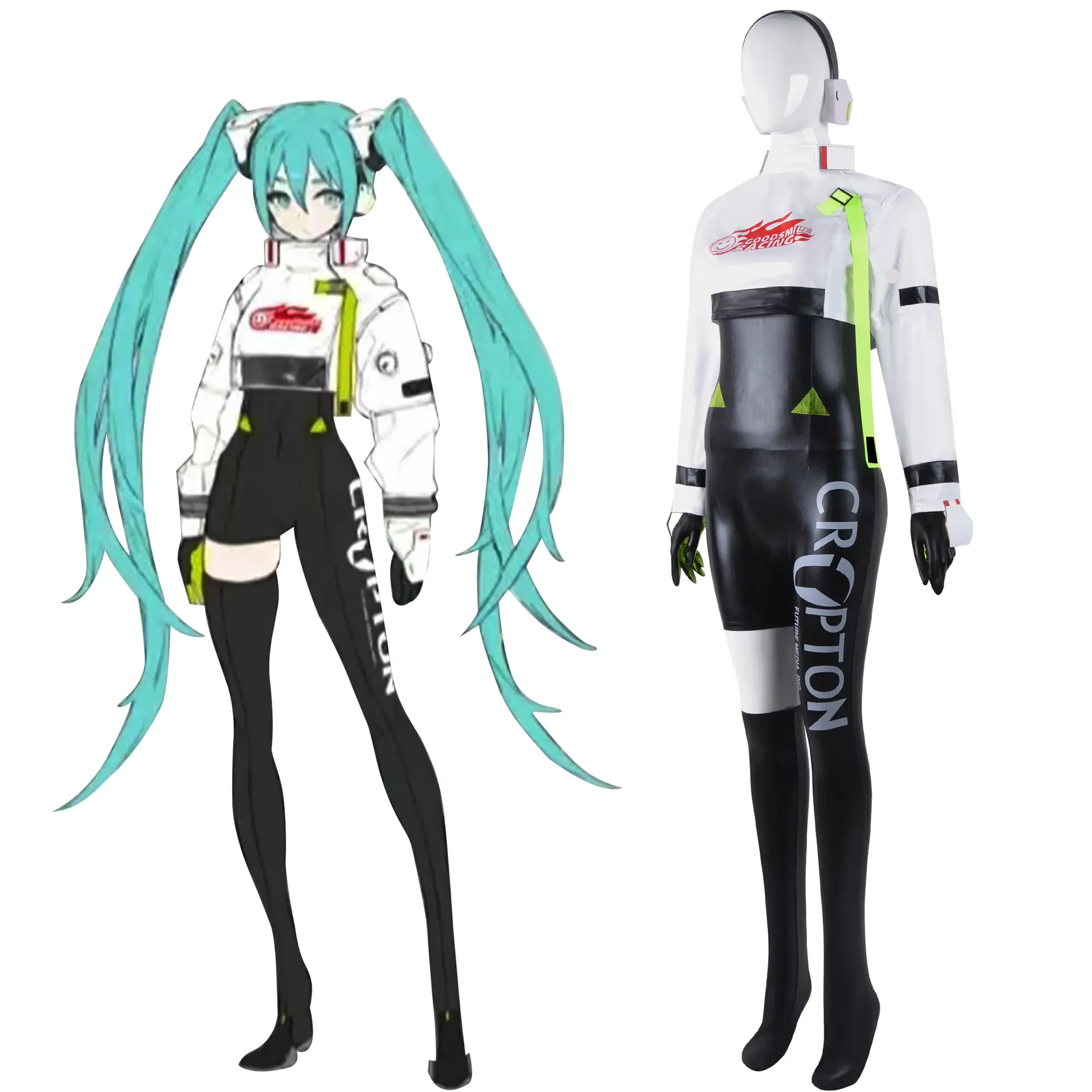 Virtual Idol Racing Suit for Cosplay Cosplay Suit - Image 5