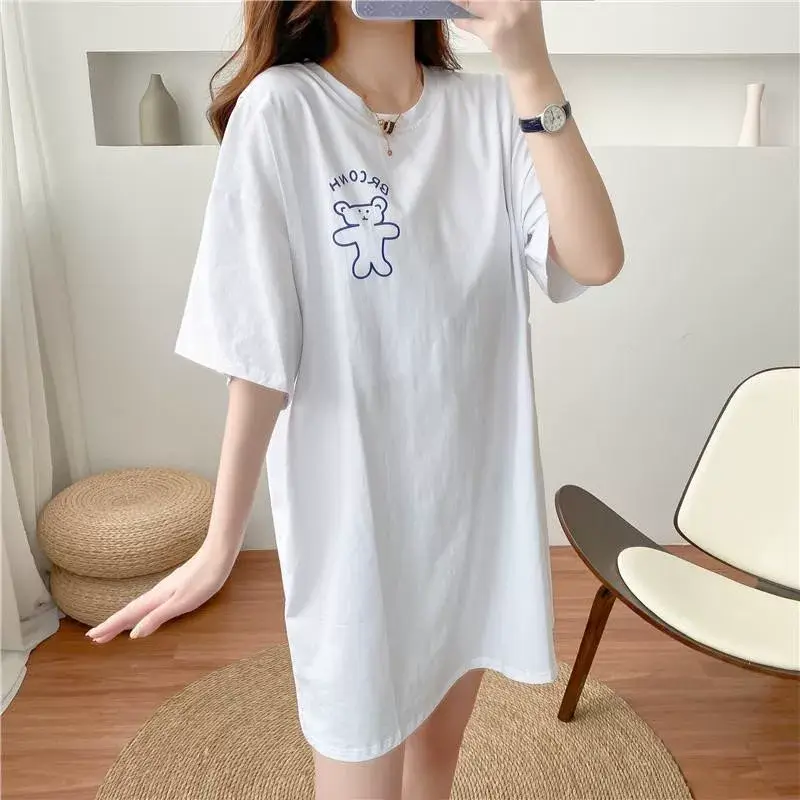 Maternity T-Shirt with Breastfeeding Design White — feature 16