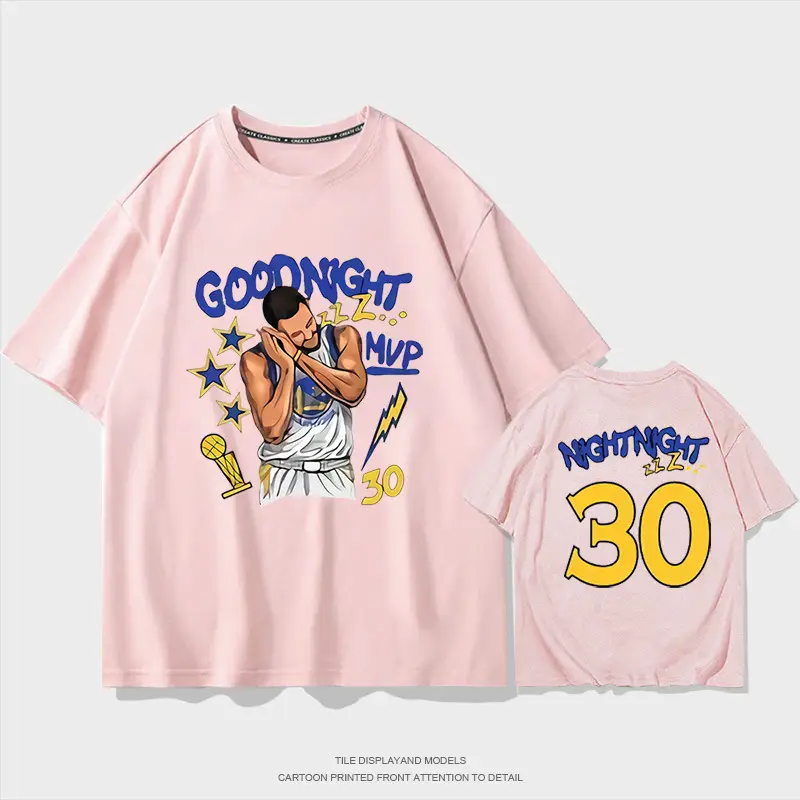 Women's Pink Basketball 30 Short Sleeve T-Shirt