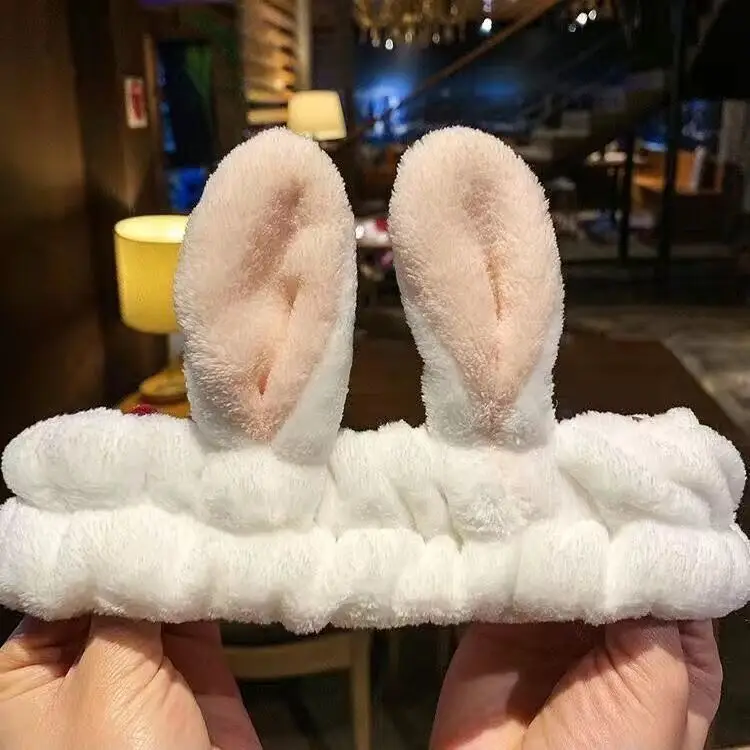 Cute Heart Face Wash Hair Band for Girls