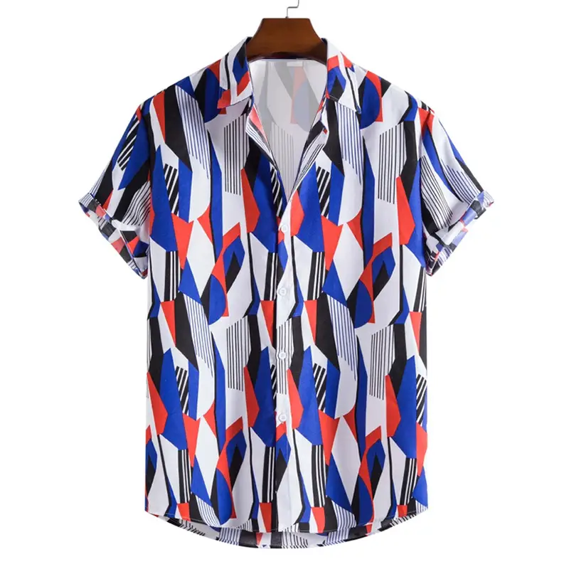 Men Digital Printed Lapp Shirt with Saxel Design - Image 30