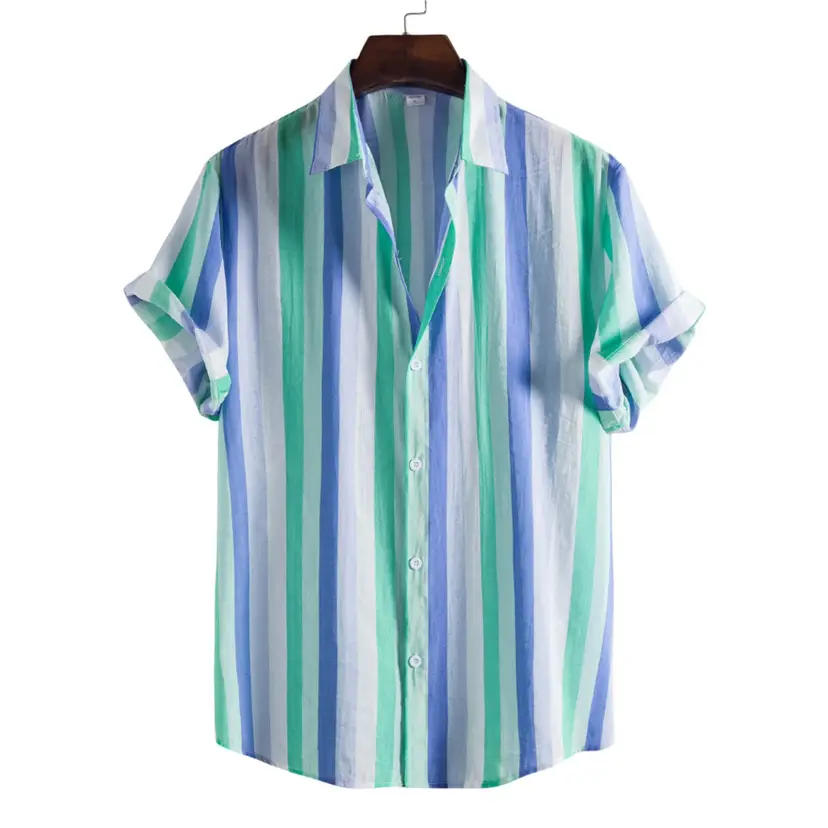 Men Digital Printed Lapp Shirt with Saxel Design - Image 15