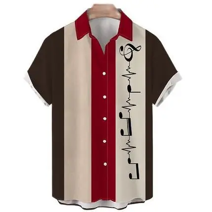 Men Digital Printed Lapp Shirt with Saxel Design - Image 20
