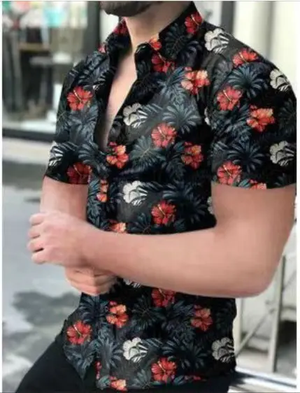 Men Digital Printed Lapp Shirt with Saxel Design - Image 22