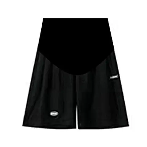 Pregnant Women's Black Belly Support Shorts Plus Size - Image 8