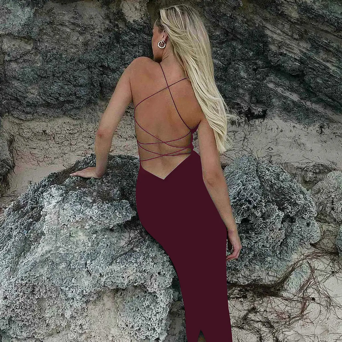 Black Backless Slim Fit Dress for Women 2025 โ feature 16