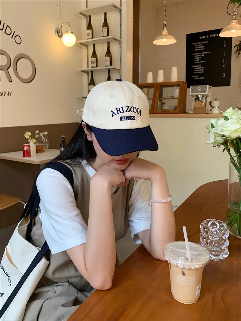 Women Linen Cap Retro Green Sun Protection — feature 12