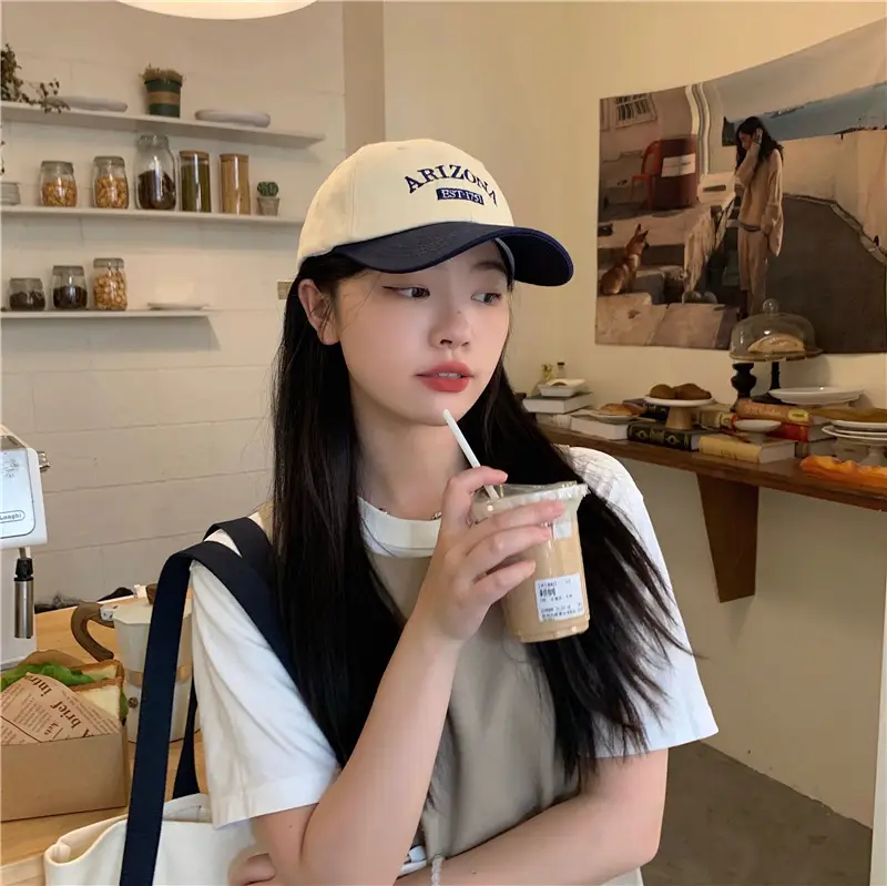 Women Linen Cap Retro Green Sun Protection — feature 19