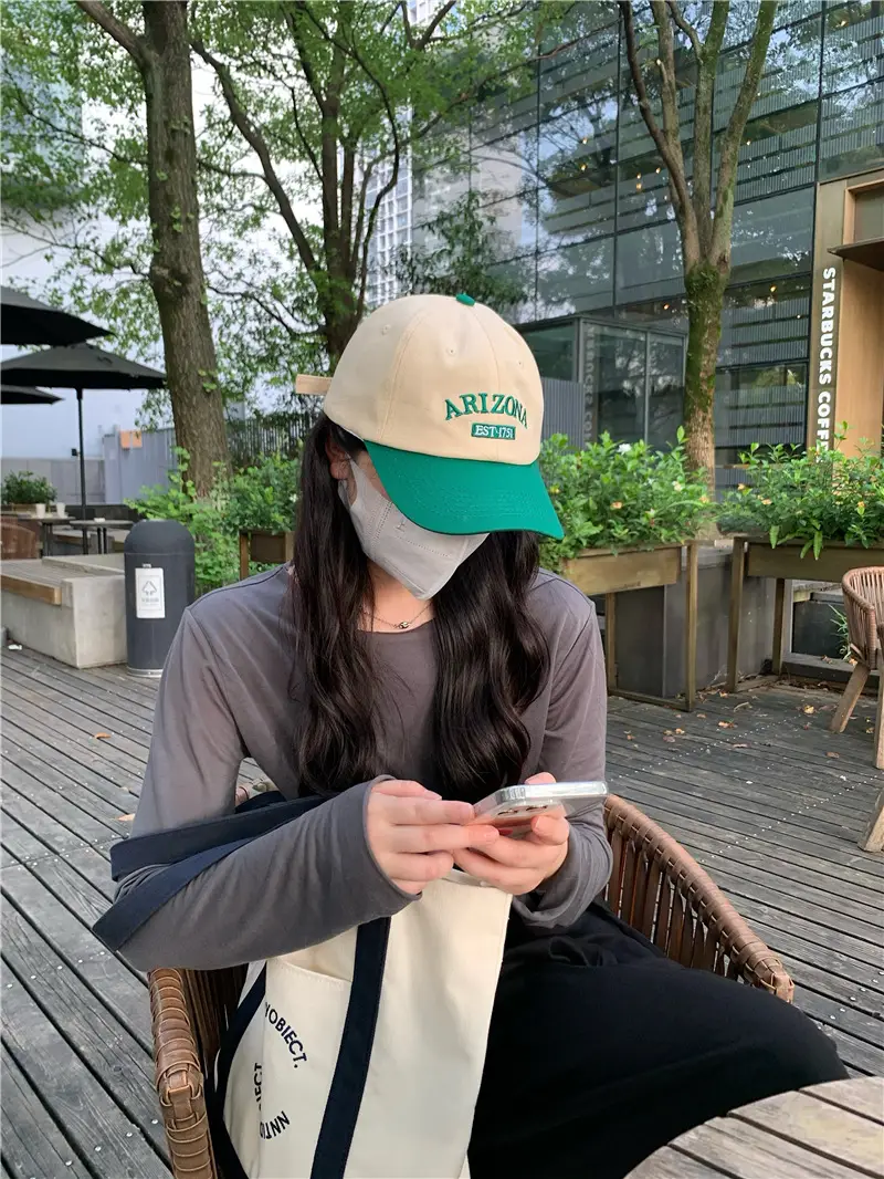 Women Linen Cap Retro Green Sun Protection — feature 27