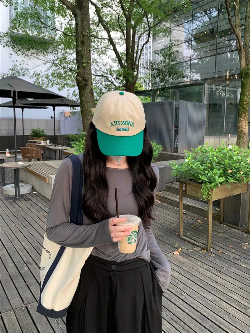 Women Linen Cap Retro Green Sun Protection — feature 35