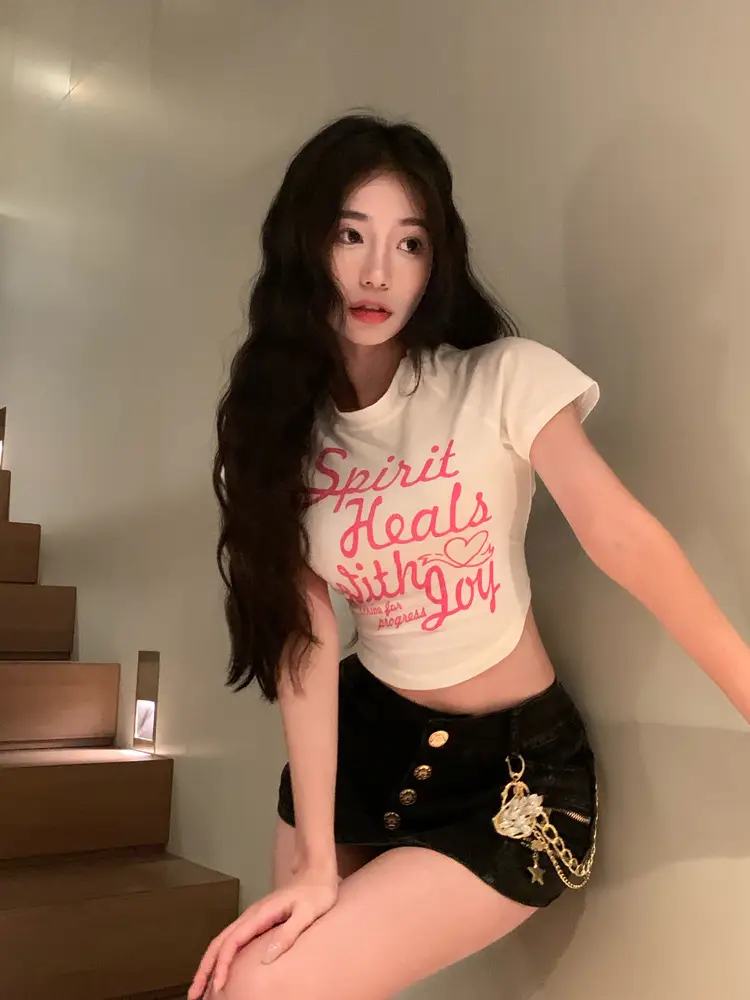 Women Spirit Heals With You Printed T-Shirt White — feature 11