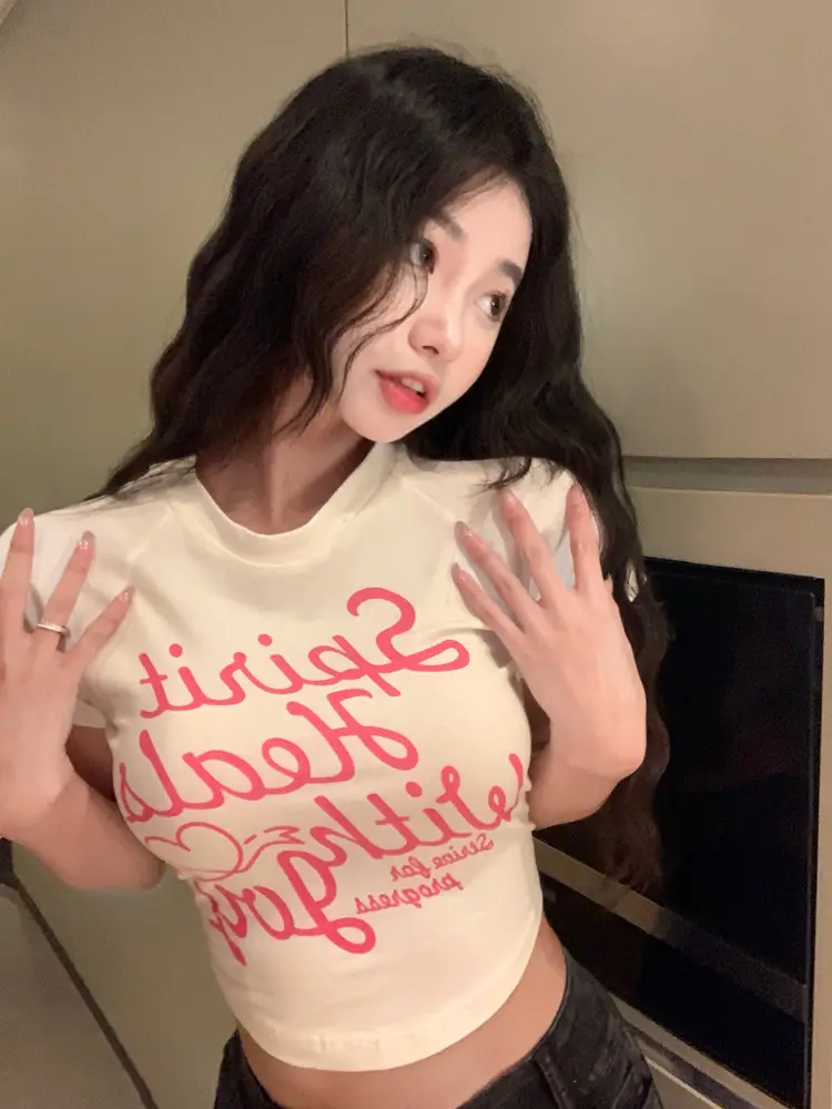 Women Spirit Heals With You Printed T-Shirt White — feature 5