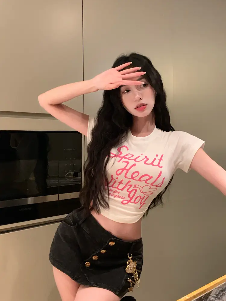 Women Spirit Heals With You Printed T-Shirt White — feature 9