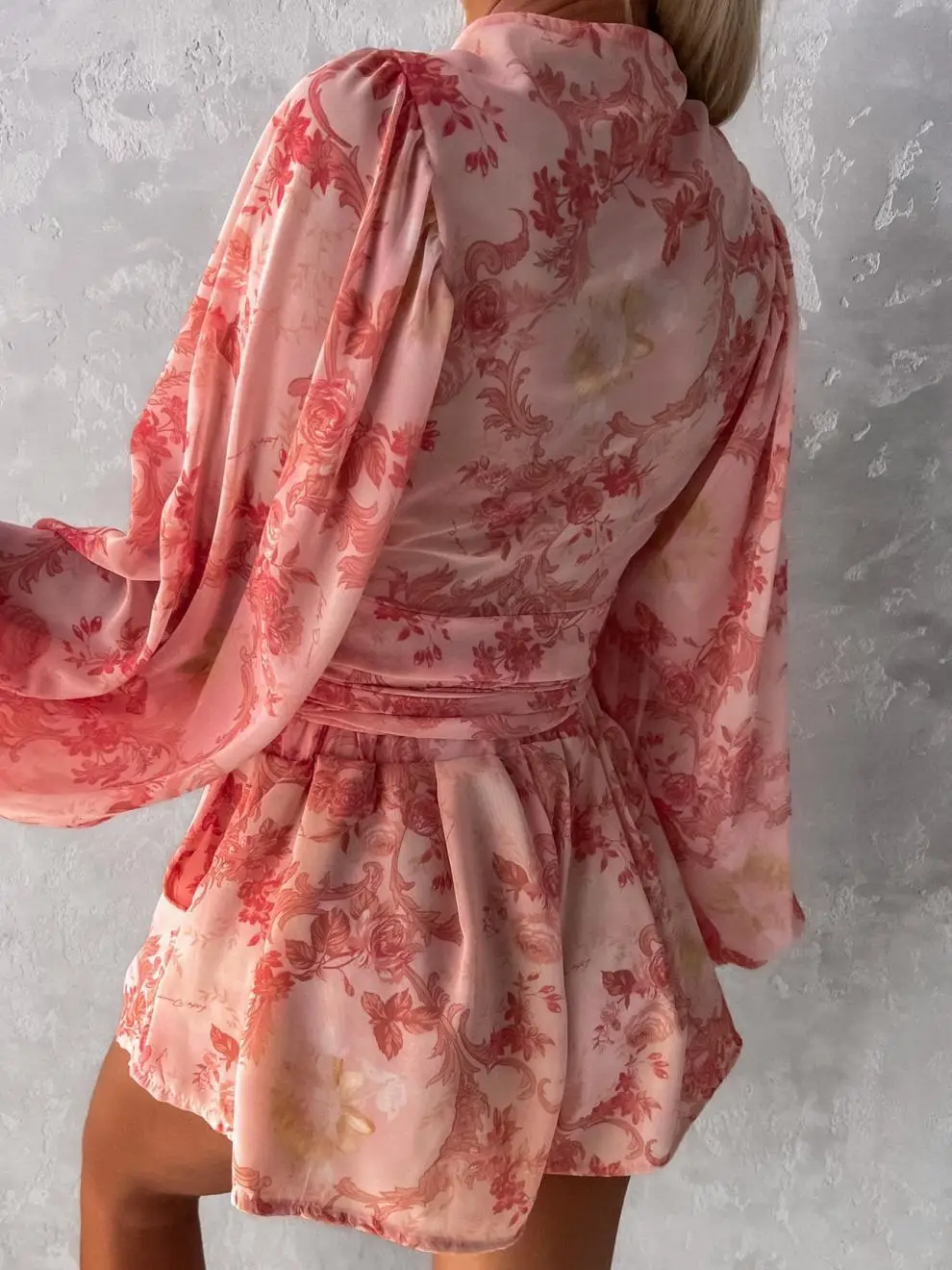 2023 New Rainforest Bell Sleeve Shorts Jumpsuit — feature 13