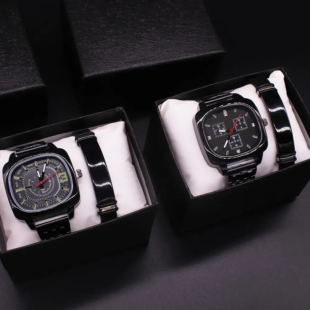 Men's Cross-Border Boxed Bracelet Watch Set - Image 5