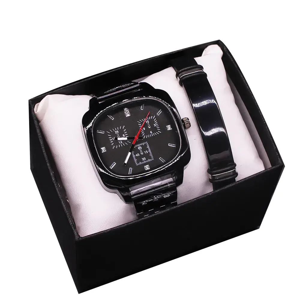 Men's Cross-Border Boxed Bracelet Watch Set - Image 6