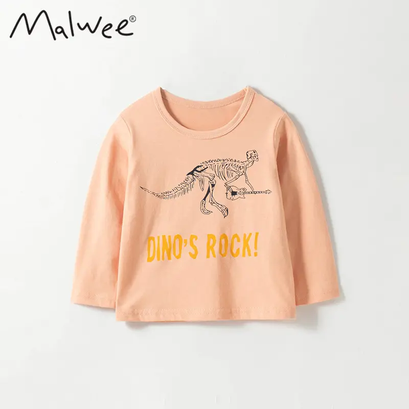 Malwee Boys Long Sleeve Printed T-Shirt Mint Green - Image 9