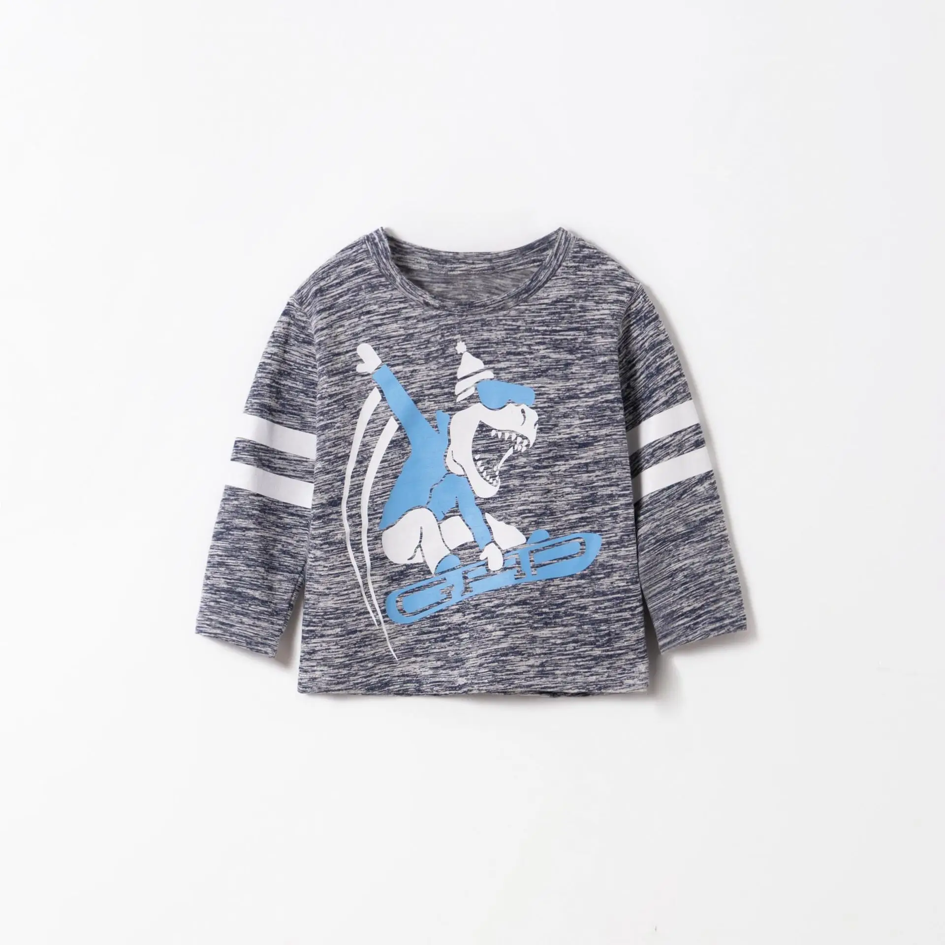 Malwee Boys Long Sleeve Printed T-Shirt Mint Green - Image 17