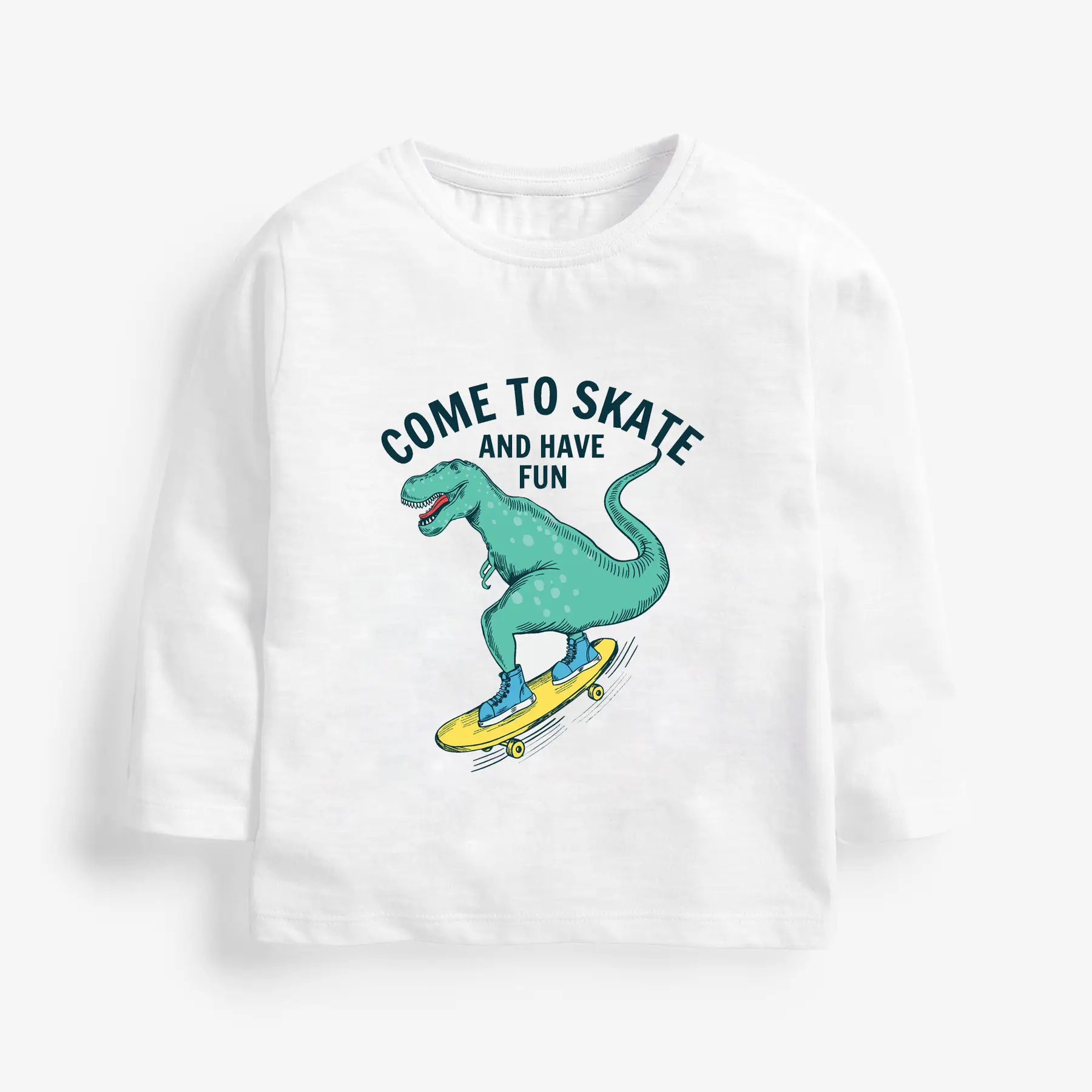 Malwee Boys Long Sleeve Printed T-Shirt Mint Green - Image 21