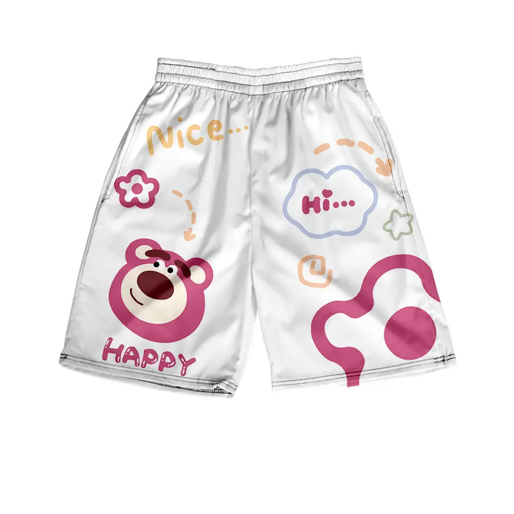 Hello Kitty Cartoon Shorts Men Women Casual Summer Beach Pants — feature 17