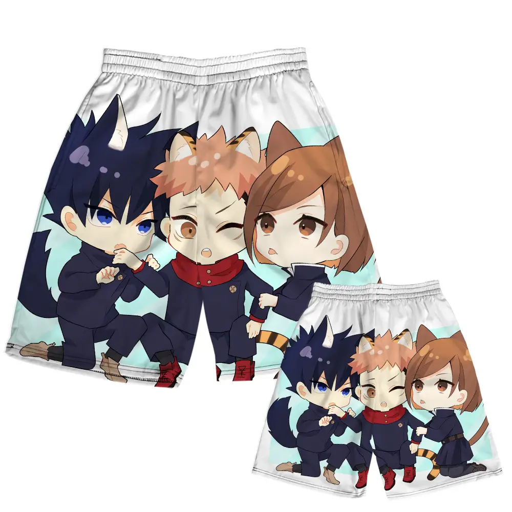 Hello Kitty Cartoon Shorts Men Women Casual Summer Beach Pants — feature 23