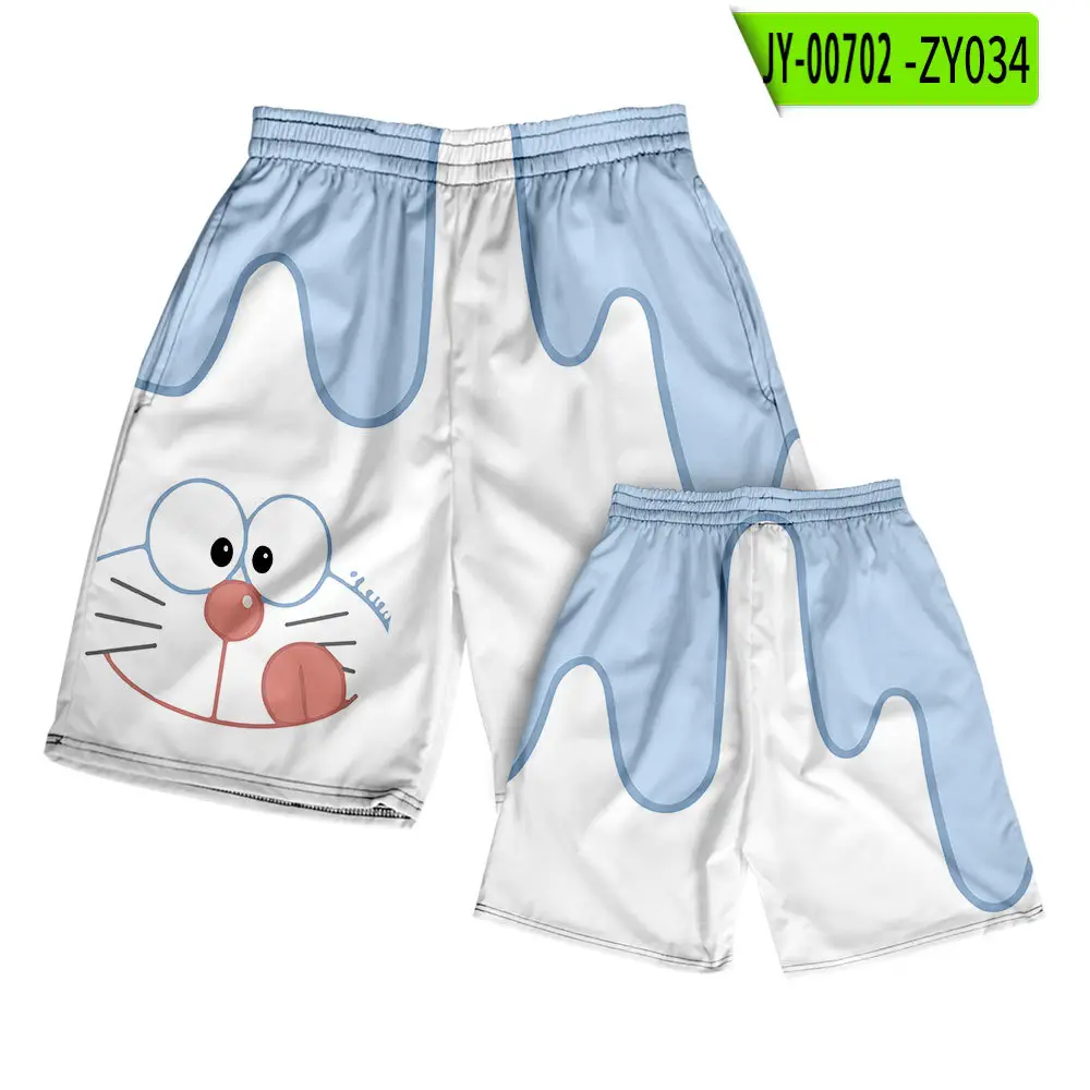 Hello Kitty Cartoon Shorts Men Women Casual Summer Beach Pants - Image 10