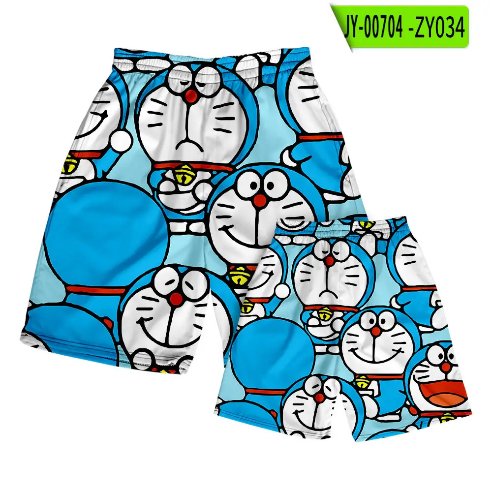 Hello Kitty Cartoon Shorts Men Women Casual Summer Beach Pants - Image 12