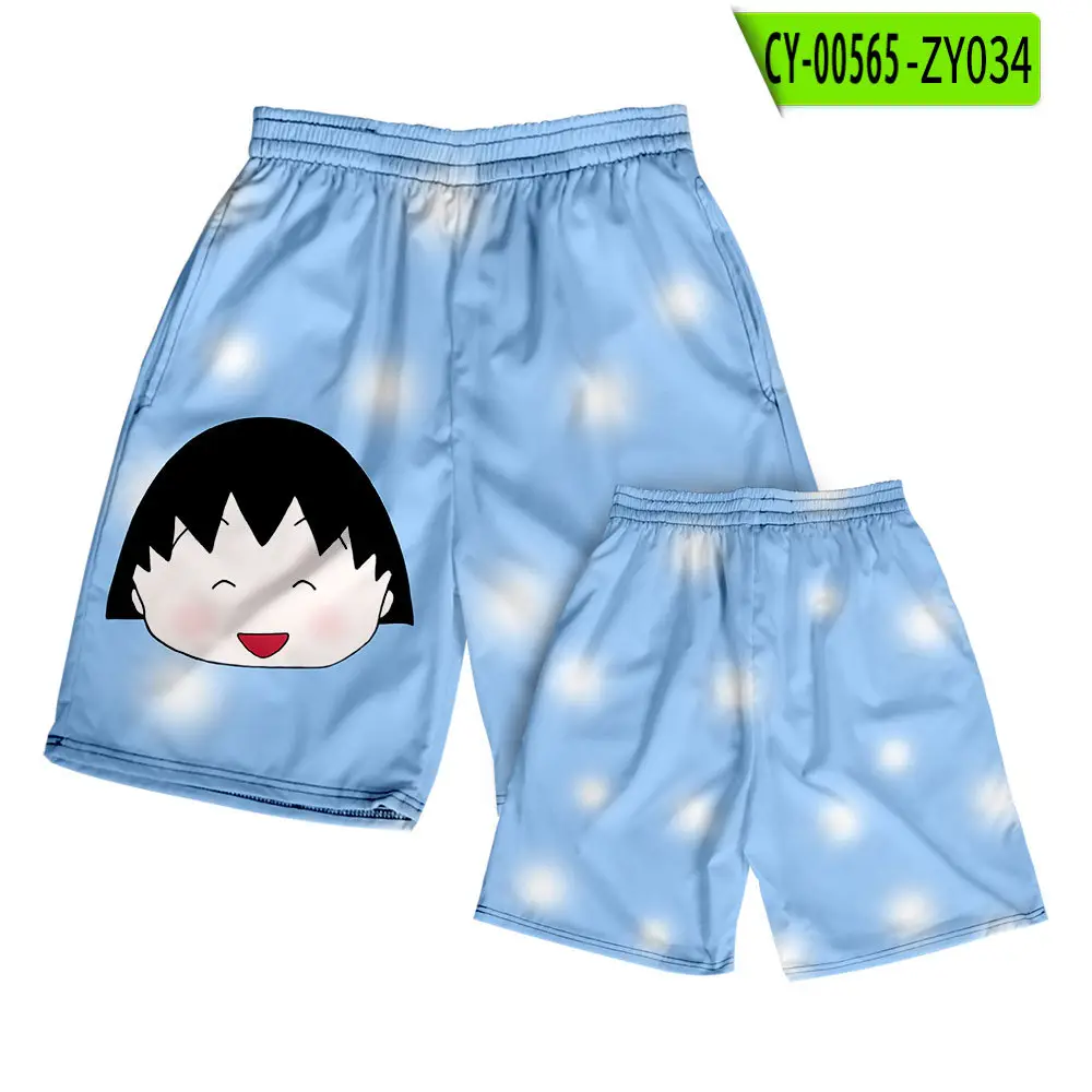 Hello Kitty Cartoon Shorts Men Women Casual Summer Beach Pants - Image 18