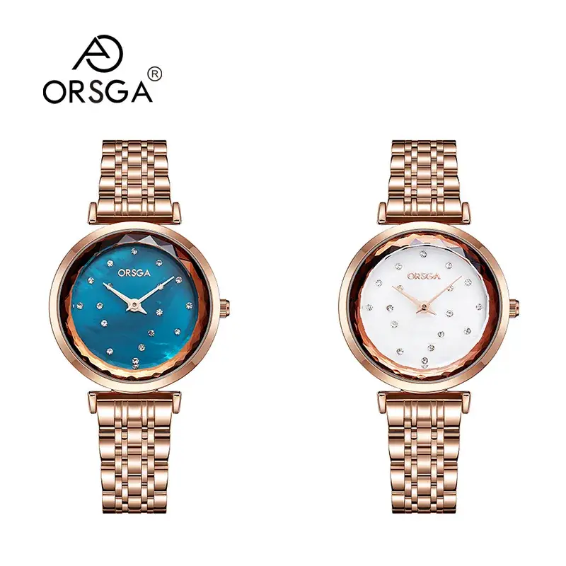 Ostraca Light Luxury Women's Quartz Watch Rose Gold - Image 7