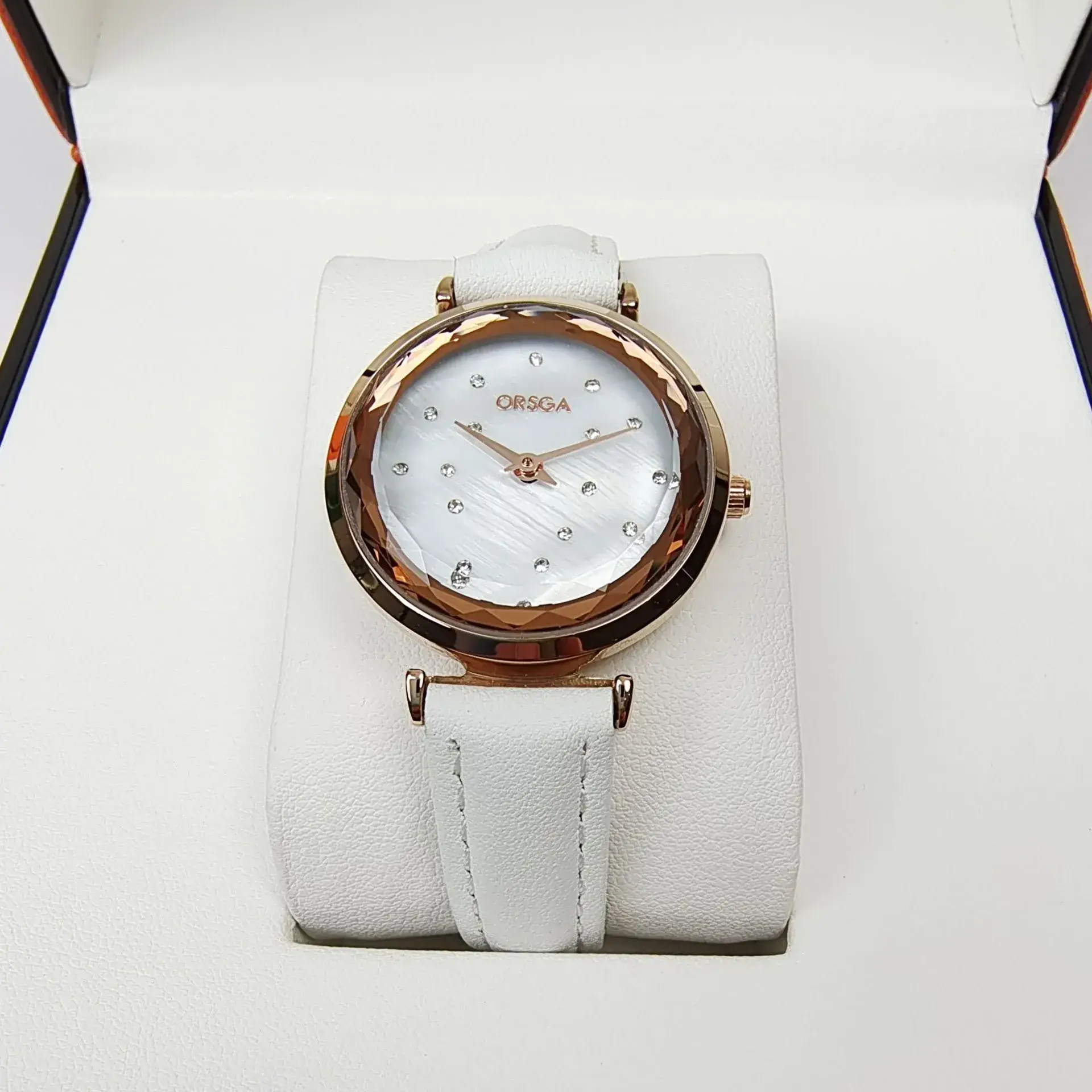 Ostraca Light Luxury Women's Quartz Watch Rose Gold - Image 2