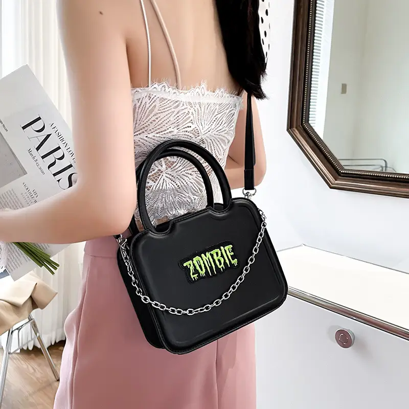 Women's 2022 Korean Style PU Chain Bag - Image 2