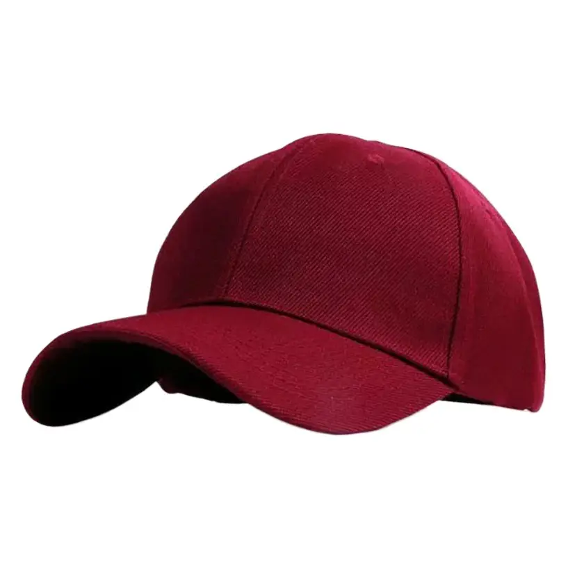 Beige Baseball Cap with Logo Print
