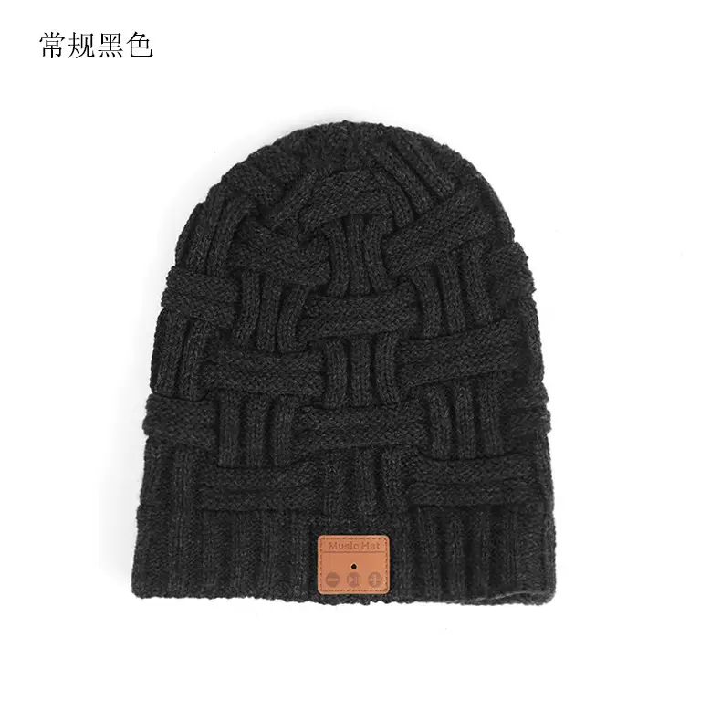 Men Wireless Bluetooth Headset Knitted Hat Snow Warm β feature 12