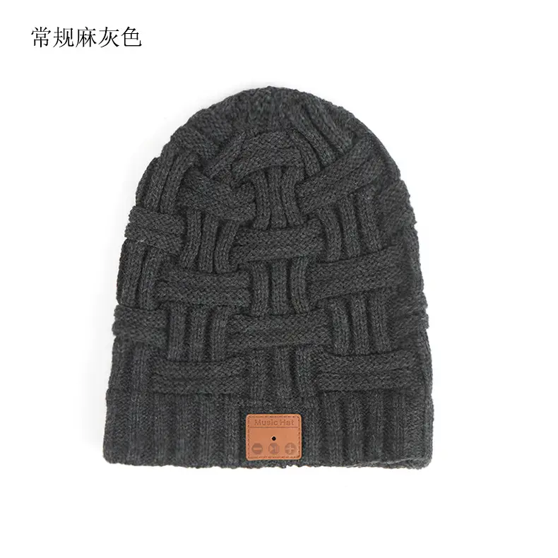 Men Wireless Bluetooth Headset Knitted Hat Snow Warm β feature 13