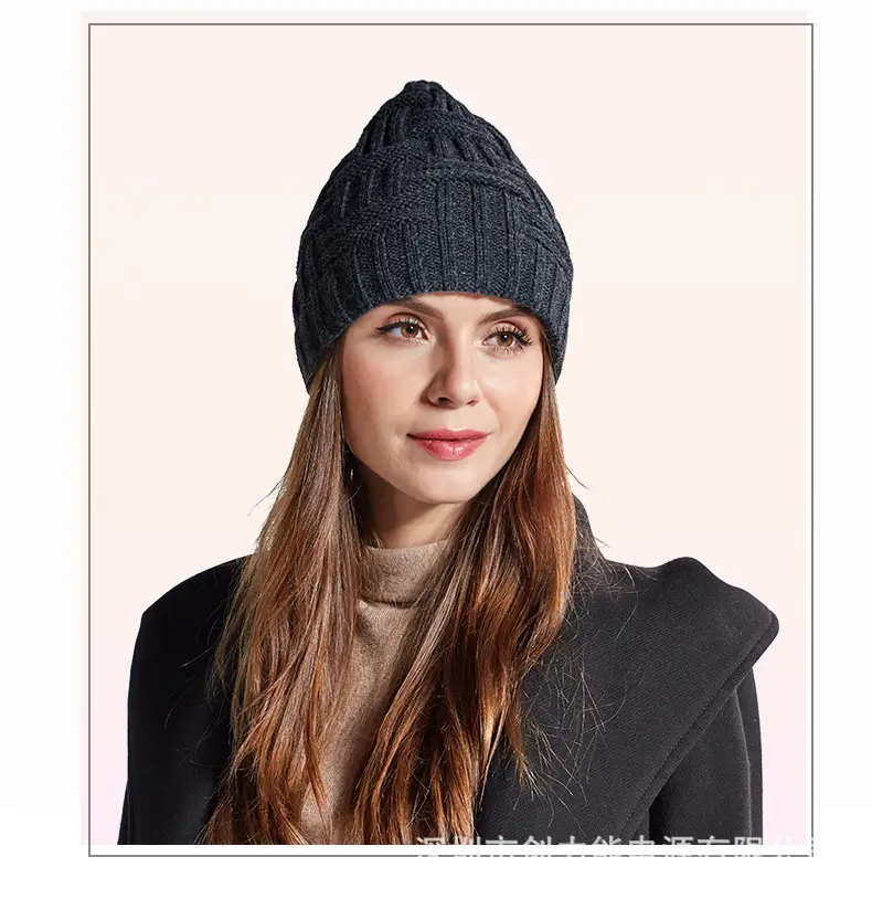 Men Wireless Bluetooth Headset Knitted Hat Snow Warm β feature 18